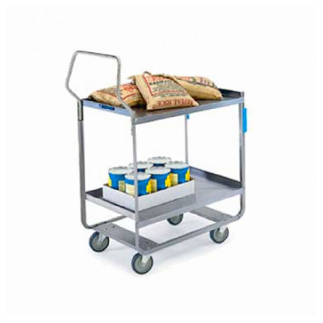 Lakeside 4743 Handler™ Heavy Duty Utility Cart 2-tier Open Design