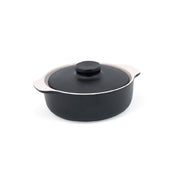 FOH DBO132BKC21 Kiln® Ovenware Dish 21 Oz. 8" X 6-1/4" X 2-1/4"