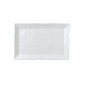 Arc Cardinal FN882 Dudson Organic White Rectangle Tray (L:11.25'' X W:7.75'') Vitrified Ceramic