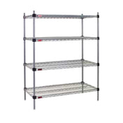 Eagle F2QA2-74-2472Z Quad-Adjust® Starter Unit 4-tier 72"W X 24"D