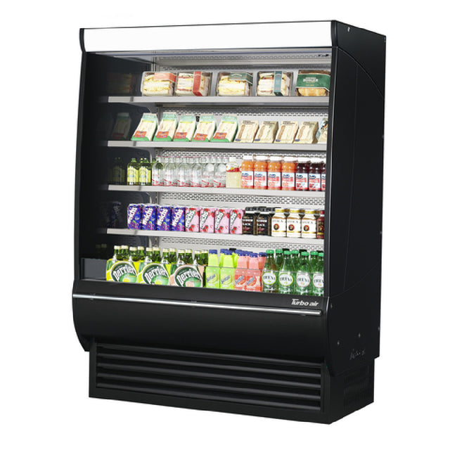 Turbo Air TOM-60DXB-SP(-A)-N Extra Deep Vertical Open Display Merchandiser 29.4 Cu. Ft. Capacity