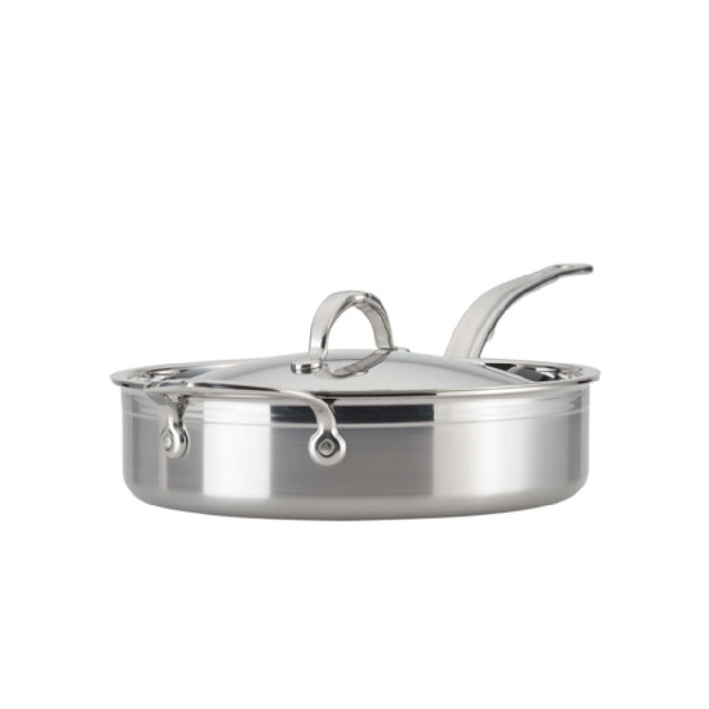 JB Prince S499 30 Hestan Probond Sauté Pan 5.0qt. Covered