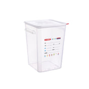 CFS Brands 11857 - Araven - Food Storage Container, 23 Qt., 11-1/4"W X 11-1/4"D X 15-3/4"H