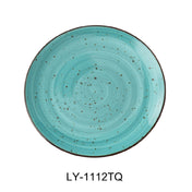 Yanco LY-1112TQ Lyon Plate 12-1/4" Dia. X 1-1/4"H Round