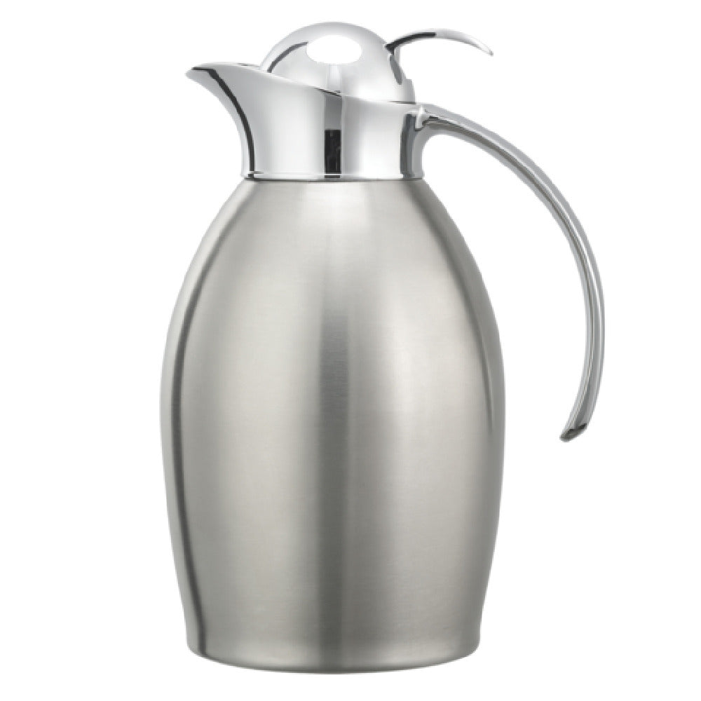 Service Ideas NIC10BSPB Nicollet Series Vacuum Insulated Carafe 4.75"W X 6"D X 8.25"H
