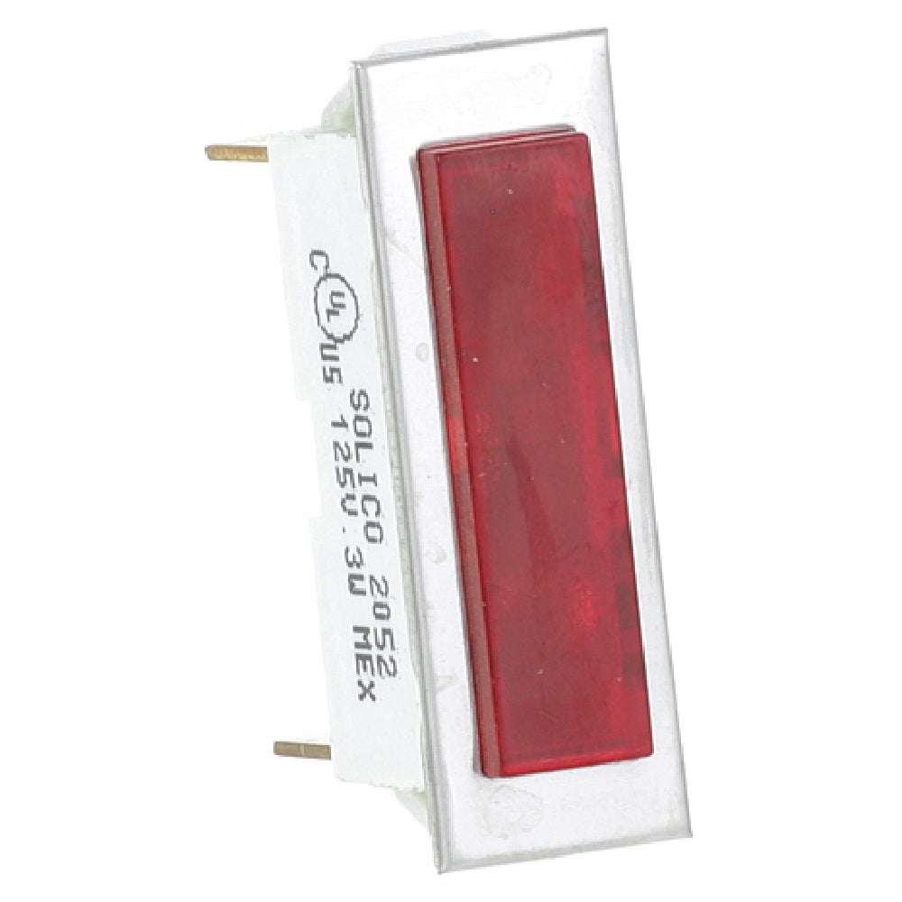 Nemco 350605 Signal Light 3/8" X 1 5/16" Red 125v