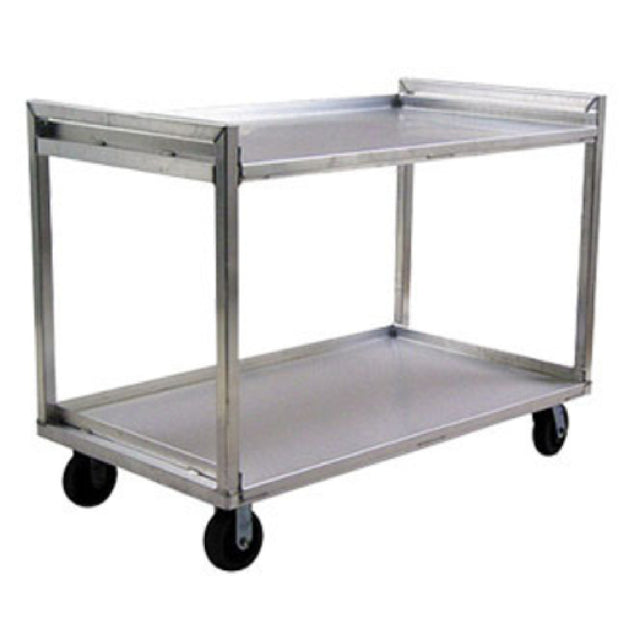 Lakeside PB2237 Correctional Utility Cart 2-tier Open Base