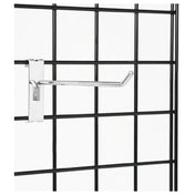 Hubert 64859 - Gridwall Hook, 6"L X 1-1/4"W, Steel
