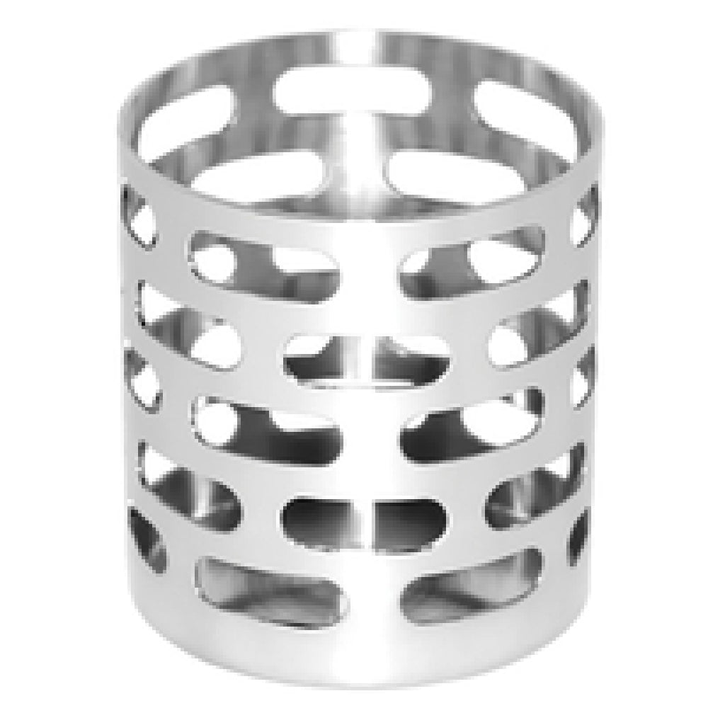 Service Ideas SM-60 Mod18 Steelworks Sugar Stick Holder 2" Dia. X 3"H Round