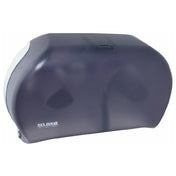 San Jamar R4500TBK Dbl 9in Bath Tissue Disp