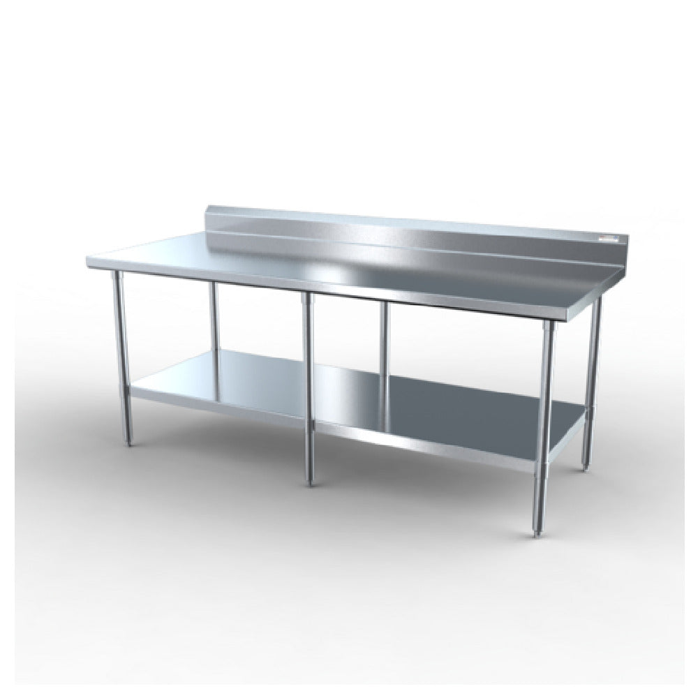 NBR Equipment TS4-8436R5 Premium Work Table 84"W X 36"D X 40-3/4"H Overall Size