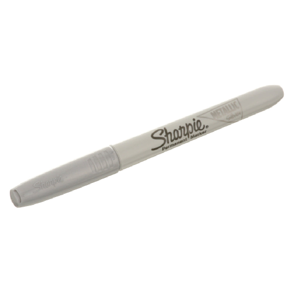 AllPoints 38300 Silver Sharpie Markers Fine 1dz