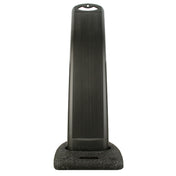 AllPoints 38336 Black Vertical Signpanel Blank W/ Base Option