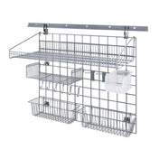Quantum SGK-401836-4GYCL Store Grid Medium-Duty Kit Includes: (1) 40" Wall Track