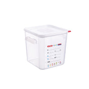 Carlisle 11856 Araven Food Storage Container 12.6 Qt. 11-1/4"W X 11-1/4"D X 8-1/4"H