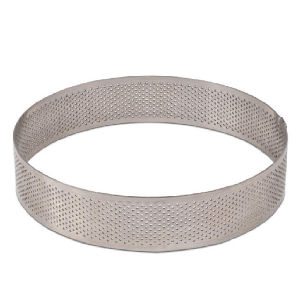 JB Prince MA218 Pavoni Crostate Micro Tart Ring 6.69"dia X 1-1/3"H Round
