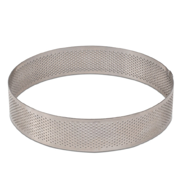 JB Prince MA218 Pavoni Crostate Micro Tart Ring 6.69"dia X 1-1/3"H Round