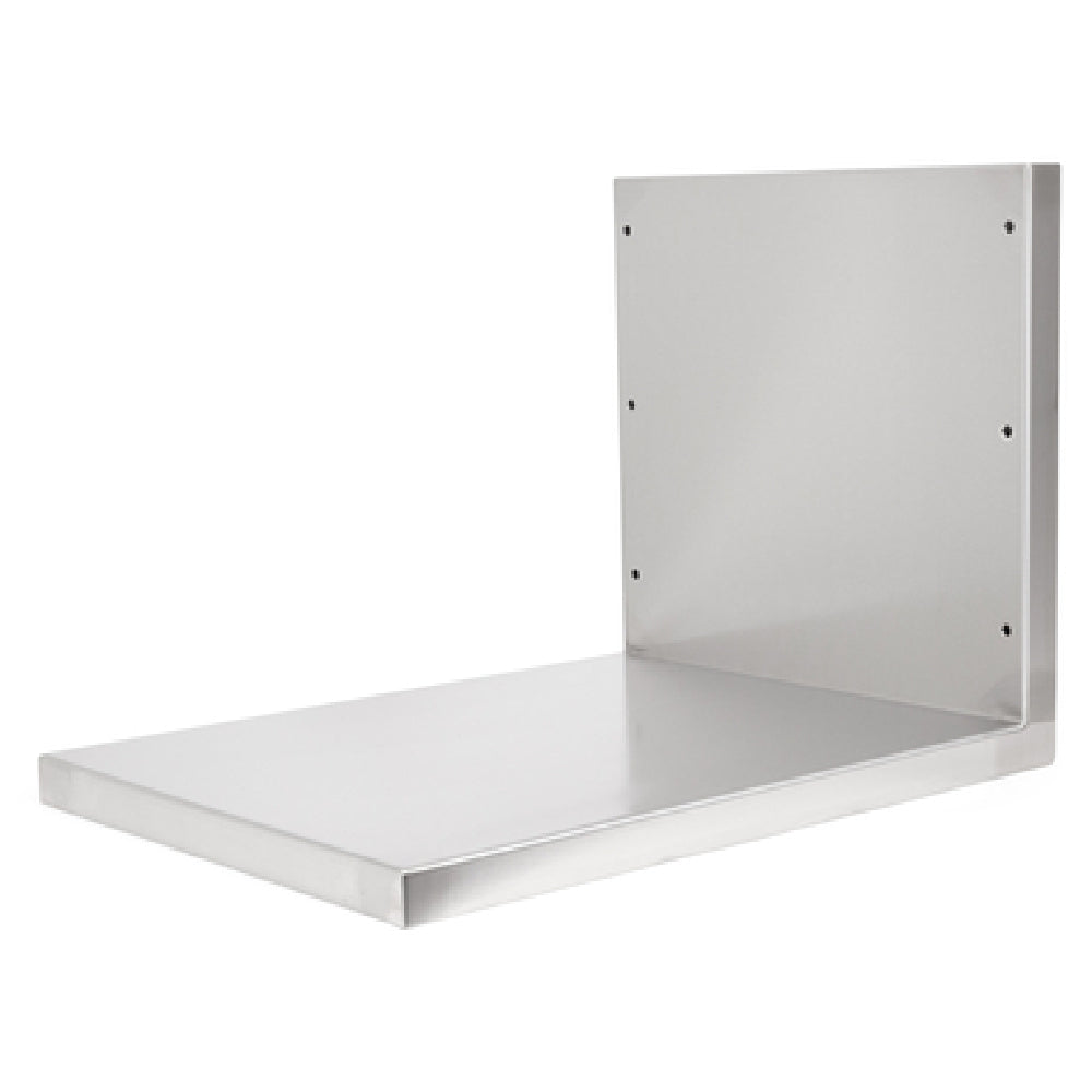 John Boos CGS-MS2026-X Microwave Shelf Wall Mount 20"W X 26-9/16"D X 26-9/16"H