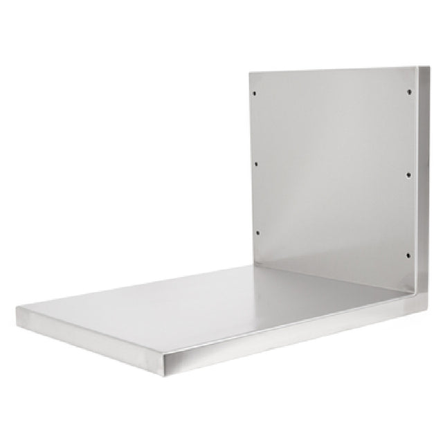 John Boos CGS-MS2026-X Microwave Shelf Wall Mount 20"W X 26-9/16"D X 26-9/16"H