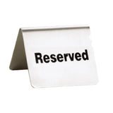 TableCraft Products B9 - Buffet Tent, Reserved, 2-1/2" X 2-3/4" X 1-3/4"