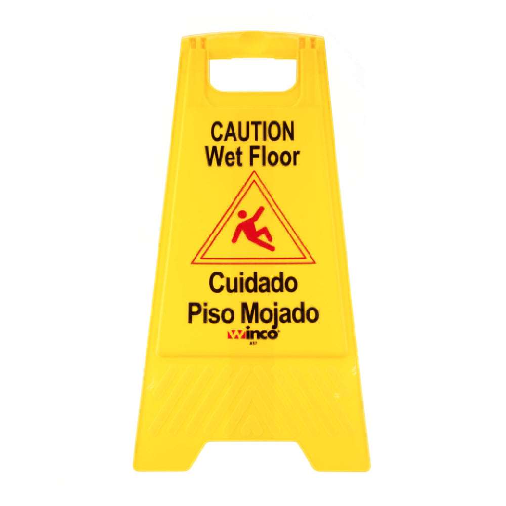 AllPoints 38556 Yellow Caution Sign 12 X 25 In