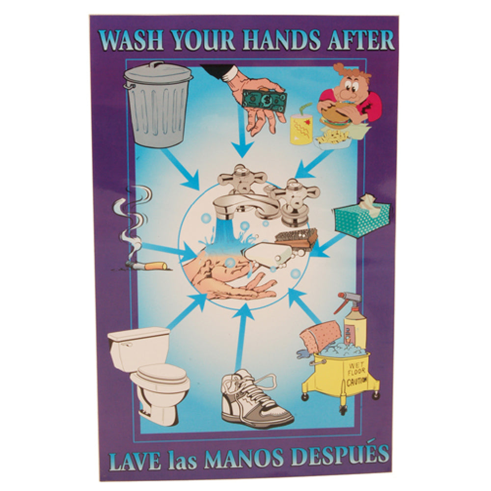 AllPoints 138574 Poster Wash Hands After