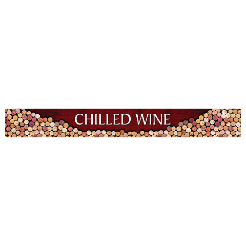 Beverage Air 409-423C-070 Cork Chilled Wine Sign For MMR66 & MMR72