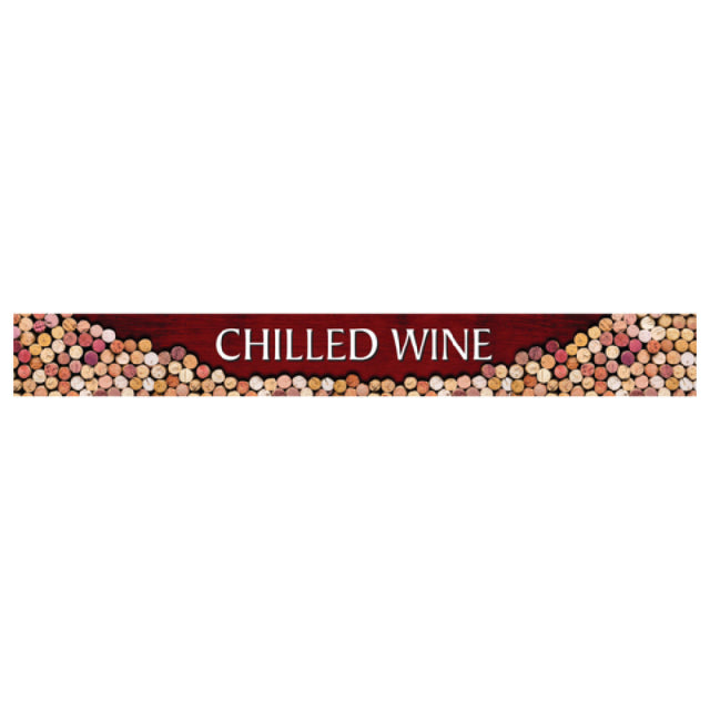 Beverage Air 409-423C-070 Cork Chilled Wine Sign For MMR66 & MMR72