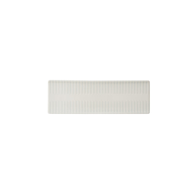 Churchill China ERAGOF331 - Era Grey Oblong Plate, 33 X 11 Cm, Microwave & Dishwasher Safe