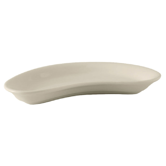 Tuxton BEZ-0862 Plate 8-3/4" X 4-1/8" X 1-1/8" Crescent