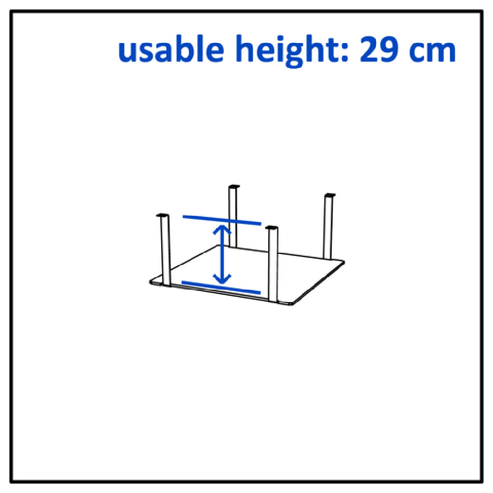 BauscherHepp VE-80012 Venta® Shelf To Create Storage Space Under A Buffet Table