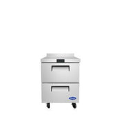 Atosa USA, Inc. MGF8423GR - Atosa Worktop Refrigerator, With Backsplash, Reach-in