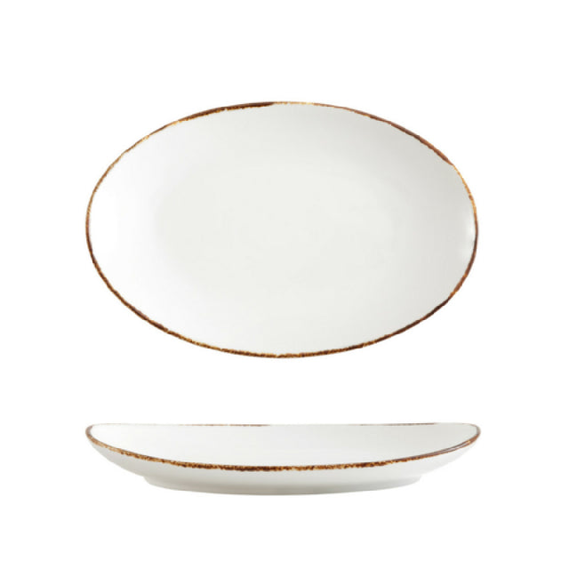 Fortessa TC7400.DV.4.48 Spice Salt Oval Coupe Platter 12.5x8.5" (32x21cm) (2.13 Each Weight) (Per Case= 12 Each)