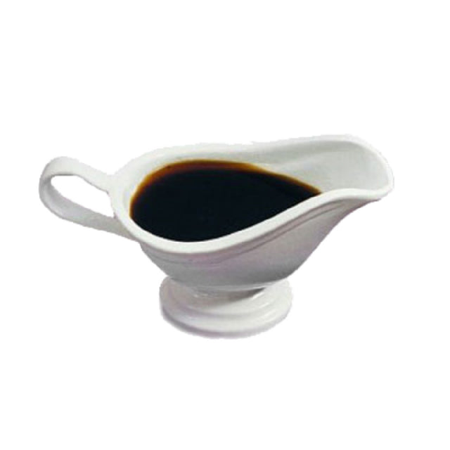 Bon Chef 9023WHTM Sauce Boat 6 Oz. 7" W X 2-3/4" H