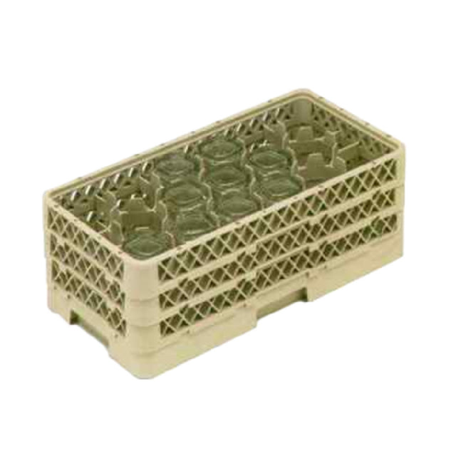 Vollrath HR1D1DDD Traex® Rack-Master Dishwasher Rack Half Size (17) Compartment