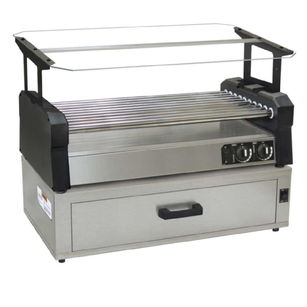 Gold Medal 8552-00-000 - Hot Diggity® Pro X Hot Dog Roller Grill, Large, Countertop