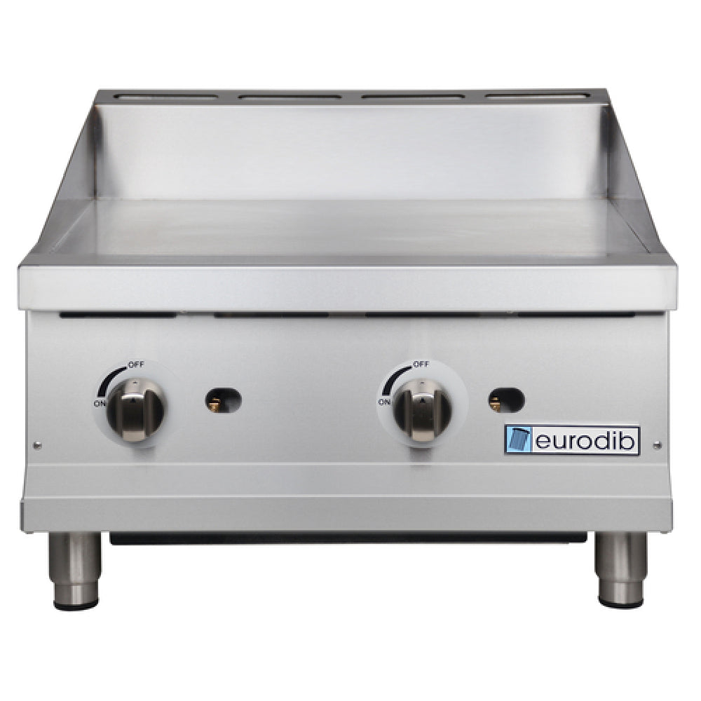 Eurodib T-G24 Professional Griddle Gas Countertop