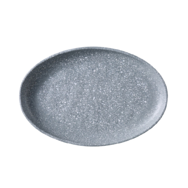 Yanco ST-210 - Stone Art Platter, 10 1/4" X 6 3/4" X 1", Gray