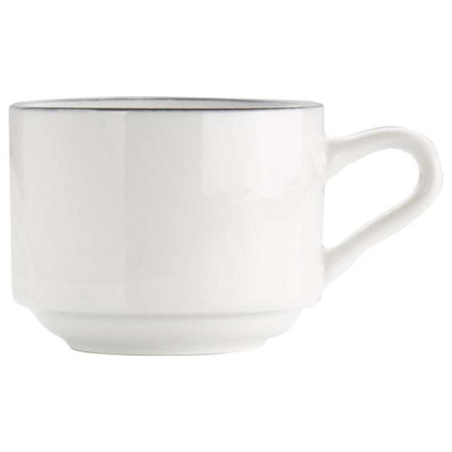 International Tableware TB-23-BL Stacking Cup 8 Oz. 3-5/8"D X 2-1/2"H