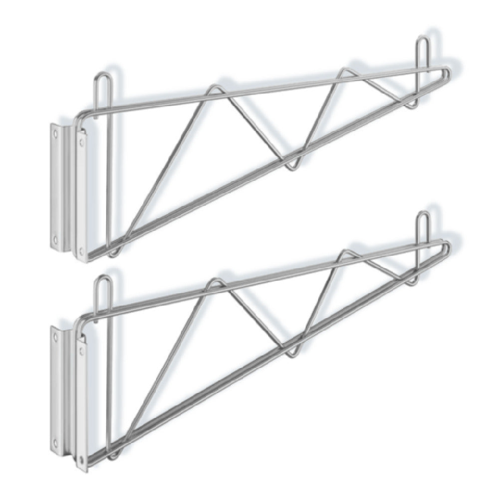 Steel Works Stainless SWWB-18C Wall Bracket 18" Single