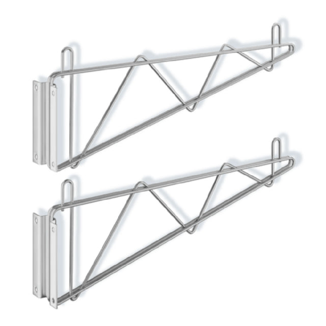 Steel Works Stainless SWWB-21C Wall Bracket 21" Single