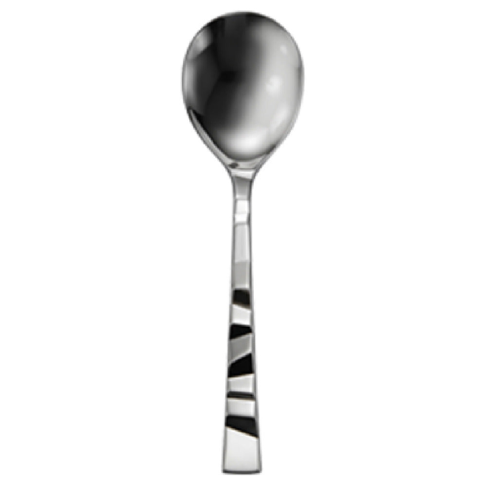 1880 Hospitality T947SBLF Oneida® Bouillon Spoon 6-1/4" Faceted Handle Design