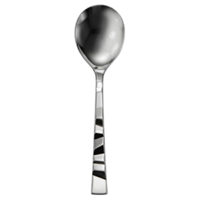 1880 Hospitality T947SBLF Oneida® Bouillon Spoon 6-1/4" Faceted Handle Design