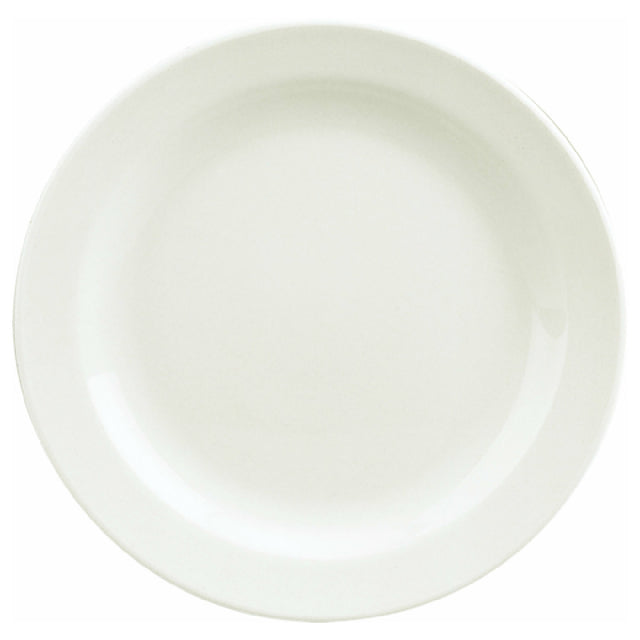 Libbey 9010623 (Formerly Syracuse China) Pellet Plate 9" Dia. Round
