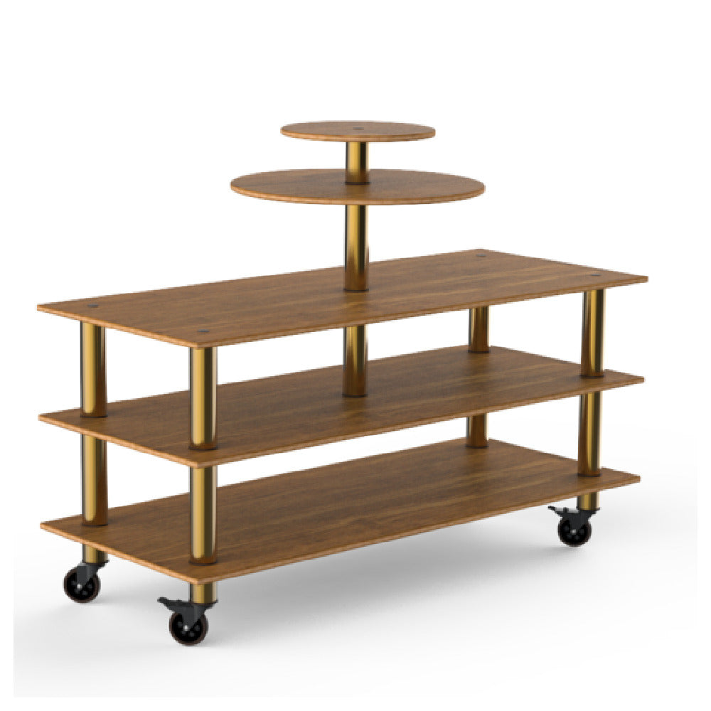 Steelite MGCMLB12BBXW - Multi Purpose Display Station, 75.0" X 29.5" X 53.5", Modular