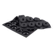 JB Prince MA112 Donut Mold (24) Donuts 3-3/4"L X 2-3/4"W X 15/16"H With 4-1/2 Oz. Capacity Each