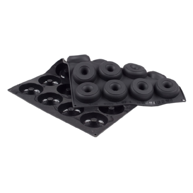 JB Prince MA112 Donut Mold (24) Donuts 3-3/4"L X 2-3/4"W X 15/16"H With 4-1/2 Oz. Capacity Each