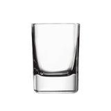 BauscherHepp 09828/06 Liqueur Shot Glass 2 Oz. Square Shaped Bottom