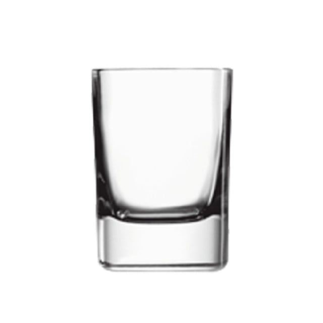 BauscherHepp 09828/06 Liqueur Shot Glass 2 Oz. Square Shaped Bottom