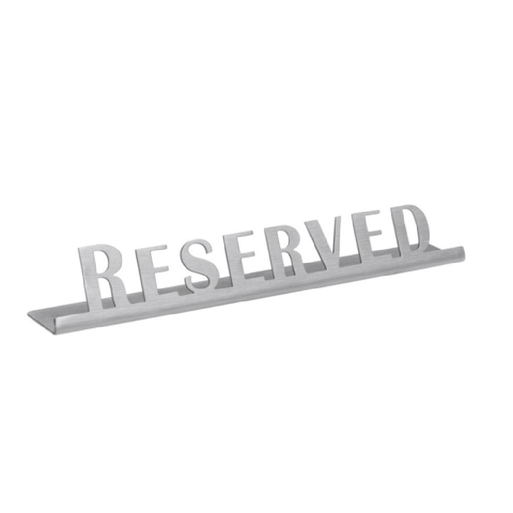 Service Ideas 1C-ST-RESERV-SIGN Table Sign "Reserved" 1"H X 6-1/2"W